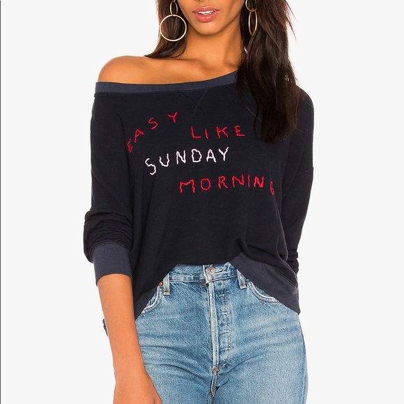 SUNDRY Womens Easy Like Long Sleeve